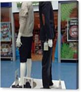 Mannequin Display At Fishergate 2 Canvas Print