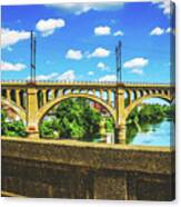 Manyunk Bridge Canvas Print
