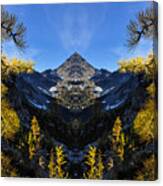 Maple Pass Loop Reflection Canvas Print