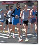 Marathon Runners I Canvas Print