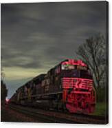 March 25 2017 Ns 871 At Lyle Siding Princeton In Canvas Print