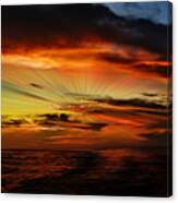 Marco Sunset Rays Canvas Print