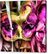 Mardi Gras Mask New Orleans Canvas Print