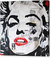 Marilyn Monroe / Fascination Canvas Print