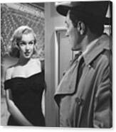 Marilyn Monroe In The Asphalt Jungle Canvas Print