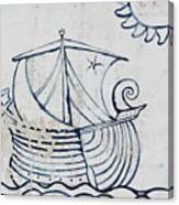 Maritime Mural Canvas Print