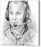 Mark Richt Canvas Print