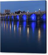 Market Street Bridge, Harrisburg Pa Canvas Print