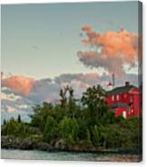 Marquette Harbor Lighthouse 1 Canvas Print