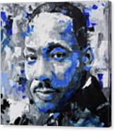 Martin Luther King Jr Canvas Print