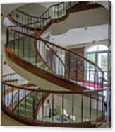 Marttin Hall Spiral Stairway 2 Canvas Print