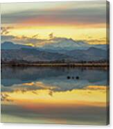 Marvelous Mccall Lake Reflections Canvas Print