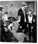 Mary Astor Bogie Peter Lorre The Maltese Falcon 1941-2015 Canvas Print
