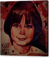 Mary Bell Fresh Blood Canvas Print