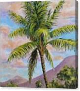 Maui Palm Canvas Print
