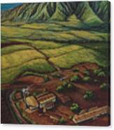 Maui Sugar Mill Canvas Print