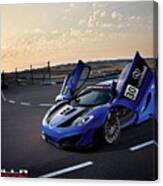 Mclaren Mp4-12c Gt3 Canvas Print