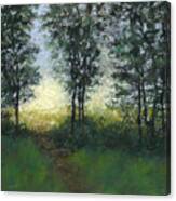 Meadow At Dawn Canvas Print