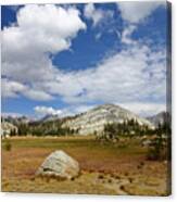 John Muir Trail High Sierra Camp Meadow Canvas Print