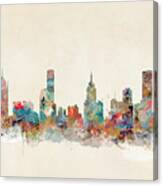 Melbourne Australia Skyline Canvas Print