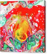 Melting Winter Away - Colorful Abstract Prints Canvas Print