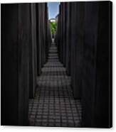 Memorial For The Murdered Jews Of Europe Canvas Print