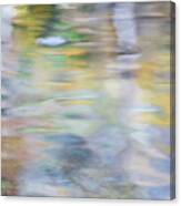 Merced River Reflections 6 Canvas Print