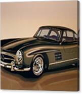 Mercedes Benz 300 Sl 1954 Painting Canvas Print