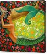 Mermaid's Circle Canvas Print