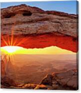 Mesa Arch At Dawn Canvas Print