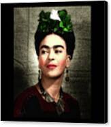 Mexicanas - Frida Kahlo Canvas Print