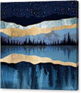 Midnight Lake Canvas Print