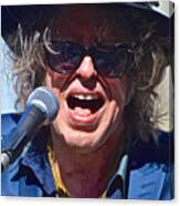 Mike Scott The Waterboys Canvas Print