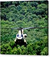 Military Copter Canvas Print