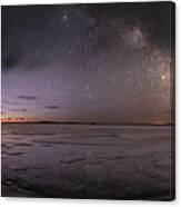 Milky Way At Nautical Twilight Canvas Print