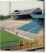 Millwall - The Den - North Terrace The Halfway 2 - Leitch - July 1992 Canvas Print