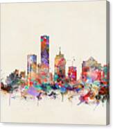 Milwaukee City Skyline Canvas Print