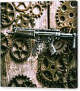 Miniature Mp5 Submachine Gun Canvas Print