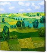 Minnesota Fields Canvas Print