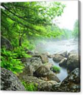 Misty Waters Canvas Print