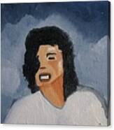 Mj One Of Five Number Two Canvas Print