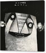 Mmxvii Masks For Despair No 3 Canvas Print