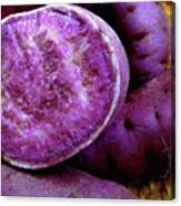 Moloka'i Purple Sweet Potatoes Canvas Print