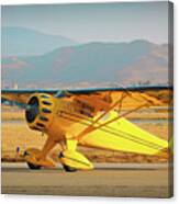 Paul Thakabury's Monocoupe 90aw 2016 Planes Of Fame Air Show Canvas Print