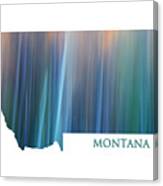 Montana In Pastel Canvas Print