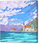 Montenegro Landscape Canvas Print