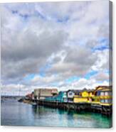 Monterey Wharf Canvas Print