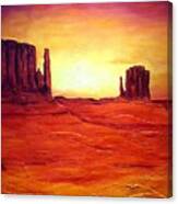 Monument Valley Canvas Print
