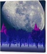 Moon Forest Canvas Print
