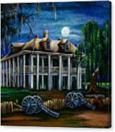 Moonlit Plantation Canvas Print